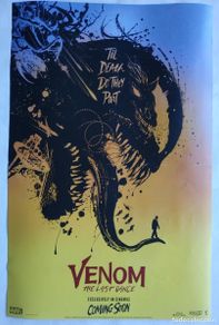 Cinéma: VENOM, THE LAST DANCE, MINI-PÓSTER. 28 X 43 cms.
